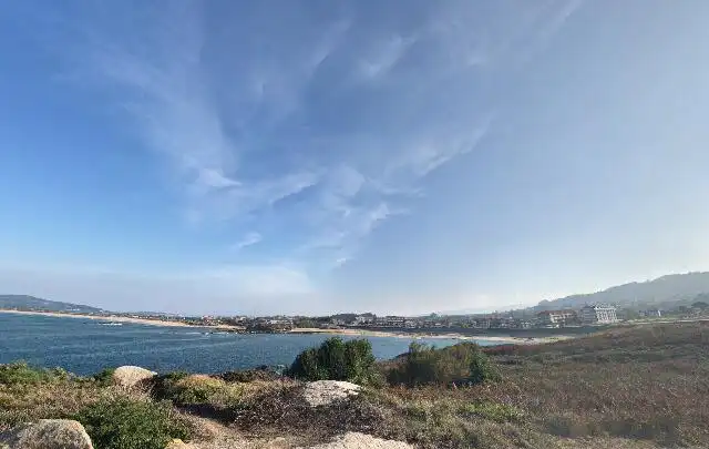 Vista exterior de Casa adosada en venda en Sanxenxo