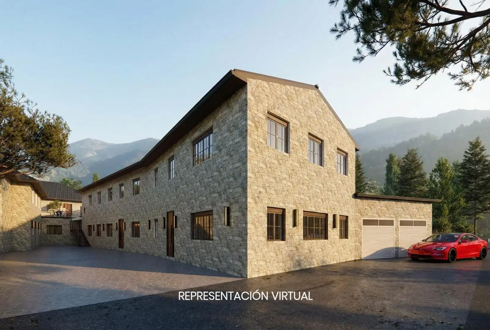 Vista exterior de Edificio en venta en Guadarrama