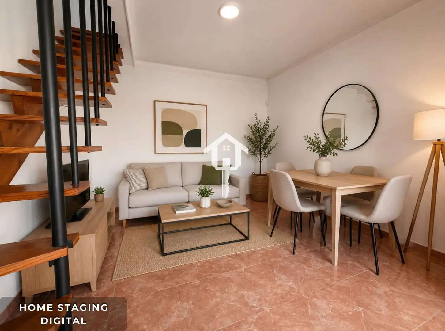 Living room of Duplexes for sale in Alicante / Alacant  with Air Conditioner, Terrace and Furnished