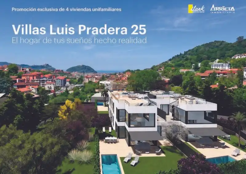 Terraced house with garden for sale in Luis Pradera Kalea