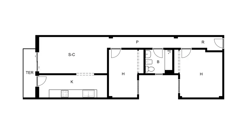 Piso en venta en Granadilla de Abona