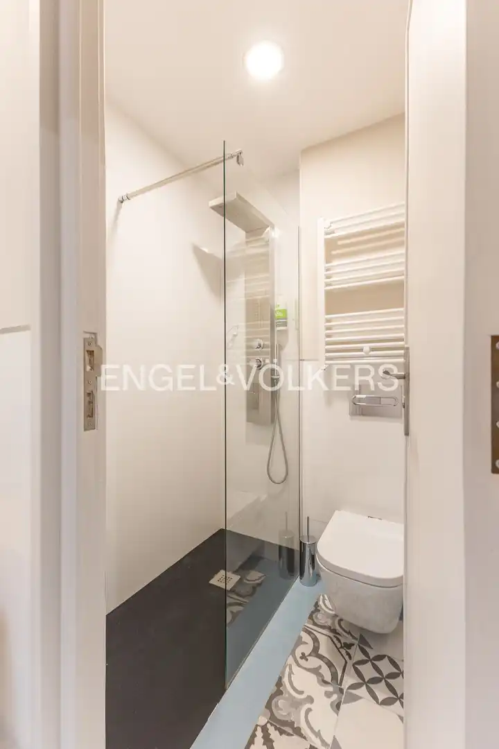 Baño de Piso de alquiler en Madrid con Aire acondicionado, Calefacción y Terraza