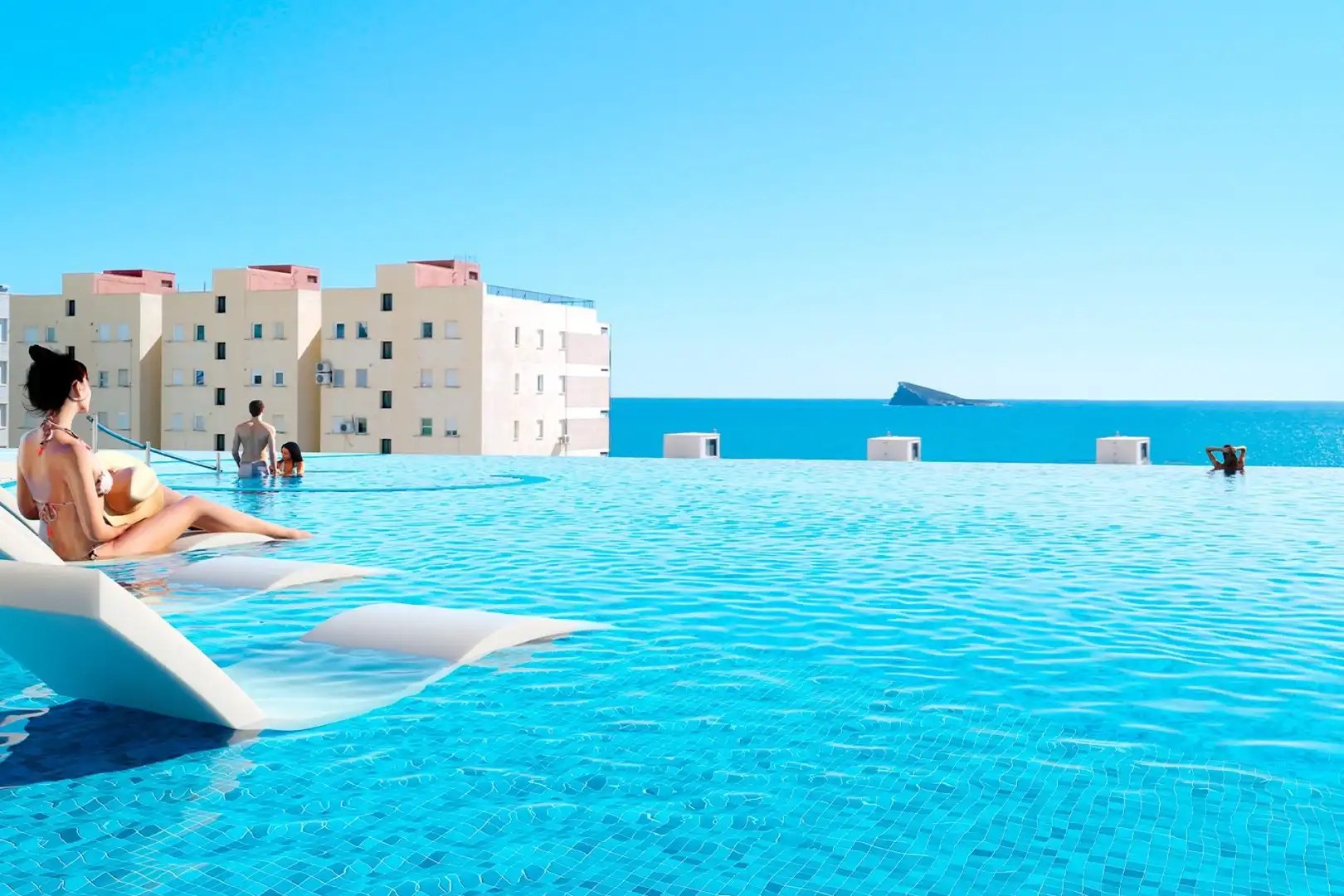 Apartment mit Pool zum Verkauf in Playa de Poniente, imagen 2