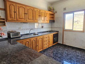 Cocina de Finca rústica en venta en Artenara con Terraza, Trastero y Amueblado