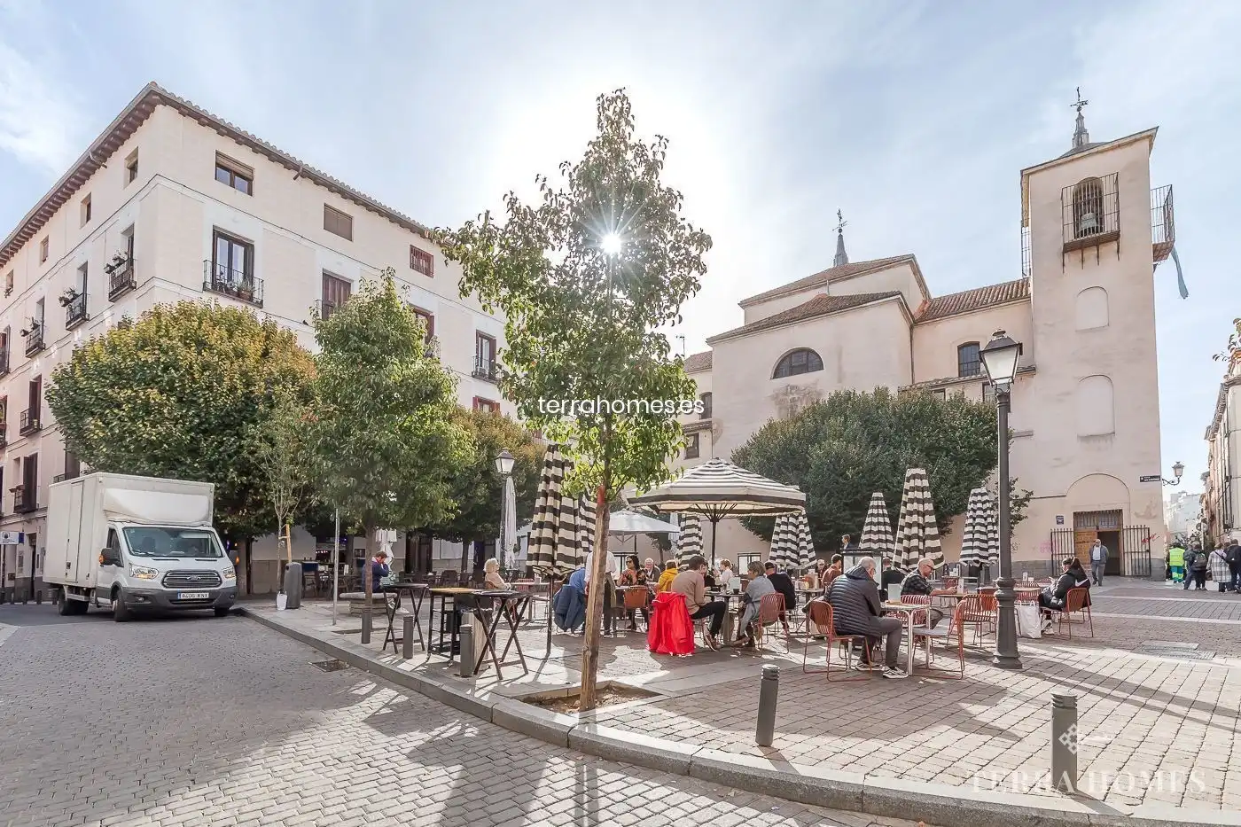 Vista exterior de Apartamento de alquiler en Madrid con Aire acondicionado, Calefacción y Amueblado
