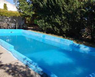 Swimming pool of Country house for sale in Villabáñez  with Heating, Private garden and Storage room