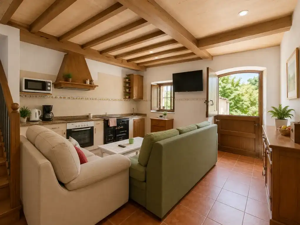 Living room of Houses for sale in Llanes  with Private garden, Terrace and Storage room