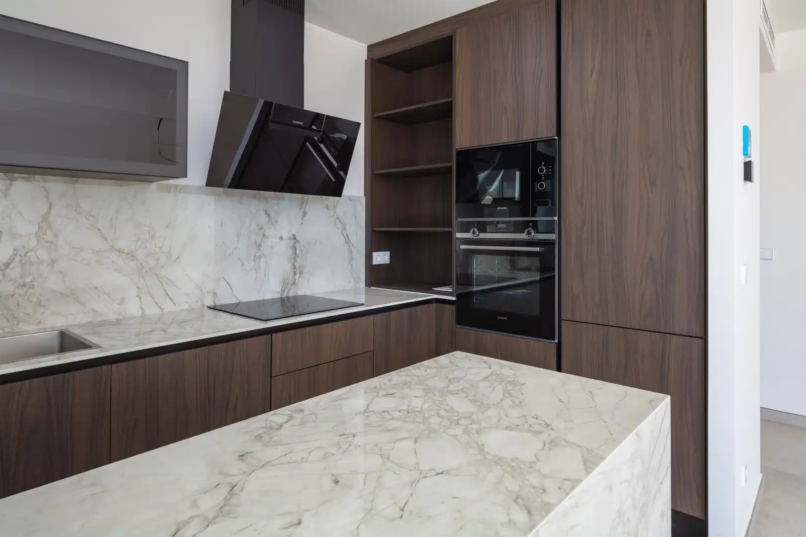 Cocina de Apartamento en venta en Jávea / Xàbia con Aire acondicionado, Jardín privado y Terraza