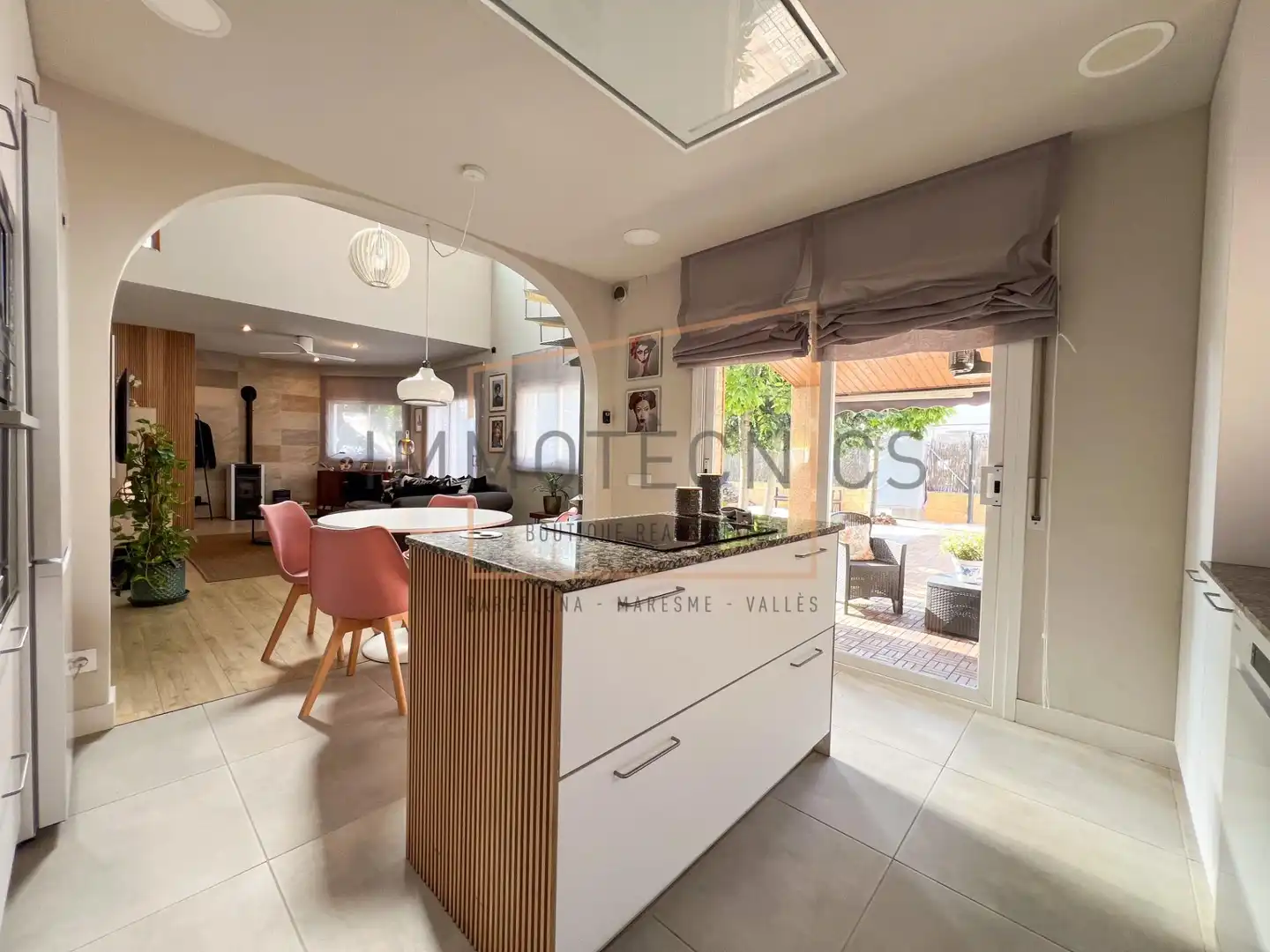 Cocina de Casa o chalet en venta en Lliçà d'Amunt con Aire acondicionado, Jardín privado y Terraza