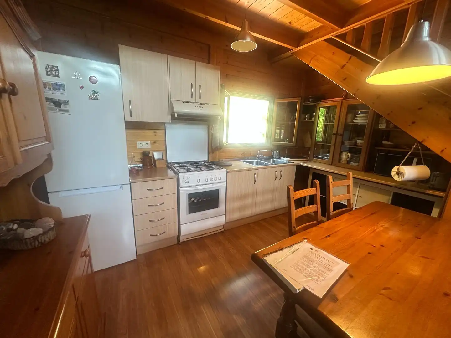 Cocina de Casa o chalet en venta en Santa Maria de Palautordera con Calefacción, Jardín privado y Trastero