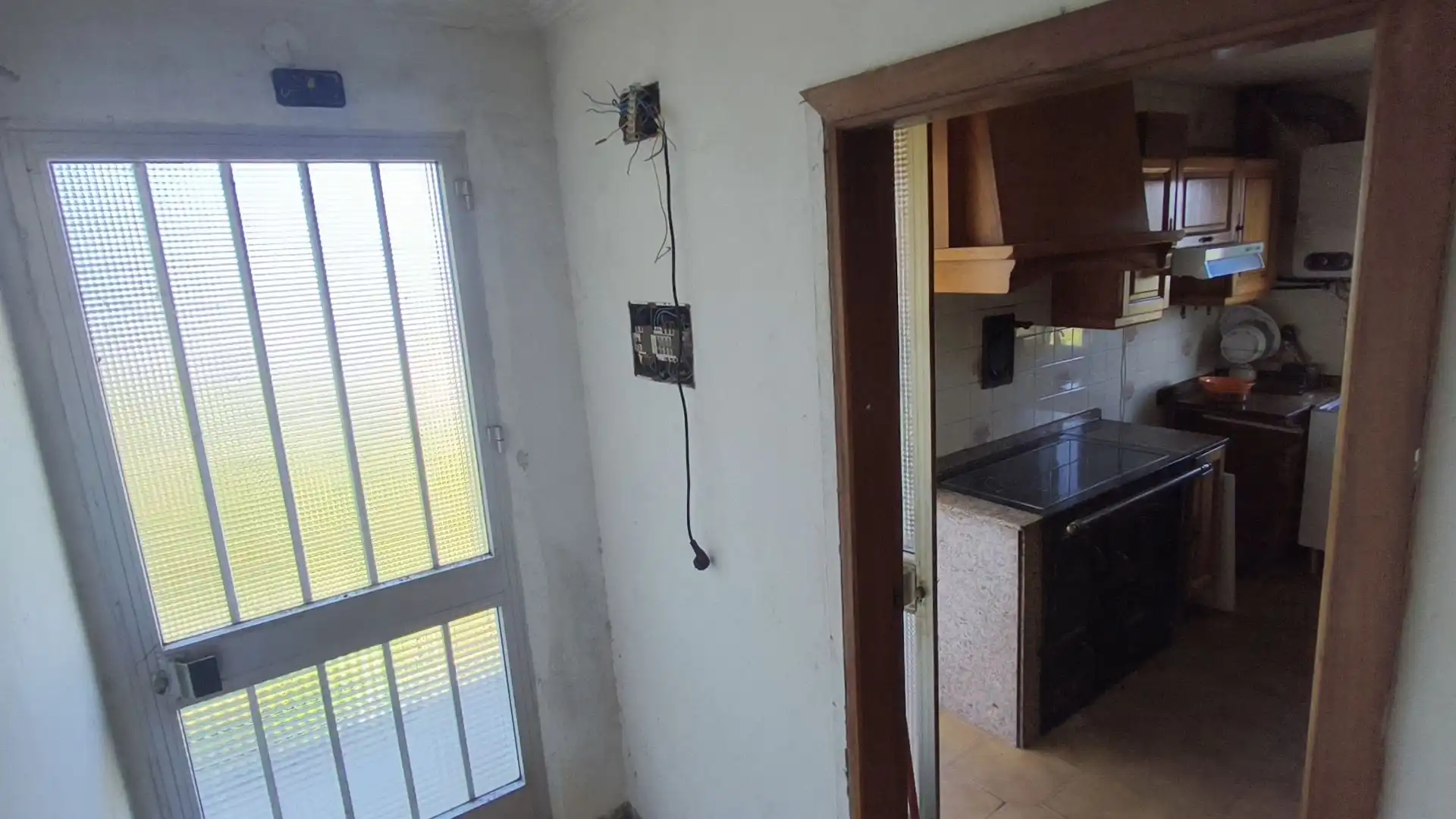 Cuina de Casa o xalet en venda en Pazos de Borbén amb Jardí privat