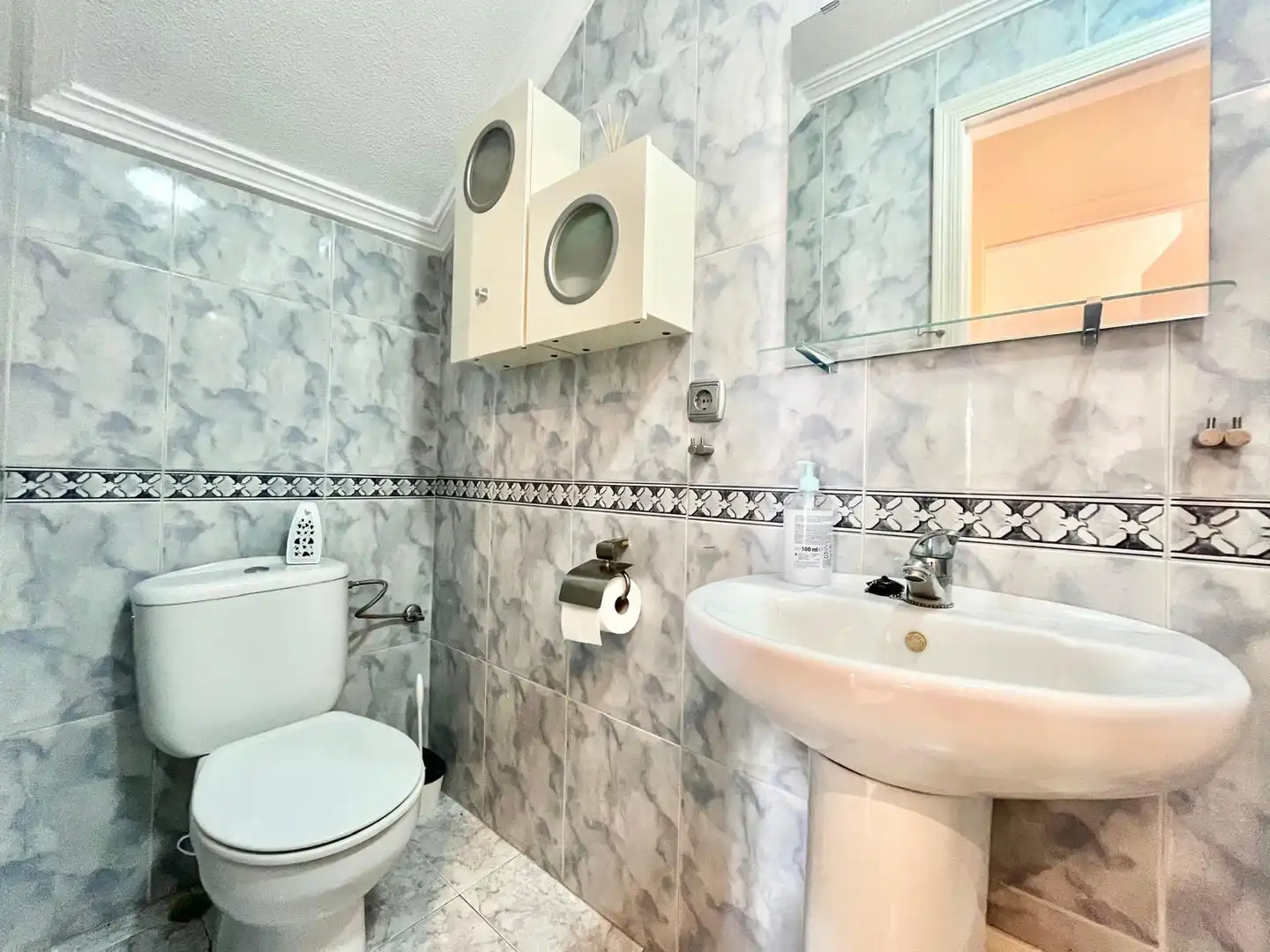 Bathroom of Houses for rent in Orihuela  with Air Conditioner, Heating and Terrace