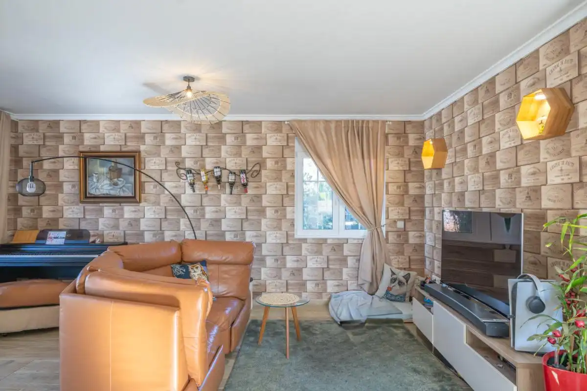 Living room of Houses for sale in Dénia  with Air Conditioner, Heating and Private garden