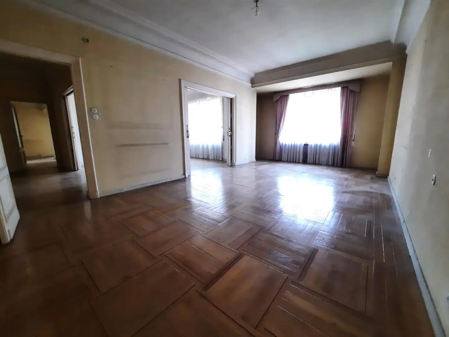 Wohnzimmer von Wohnung zum Verkauf in Madrid mit Heizung, Parkett und Terrasse