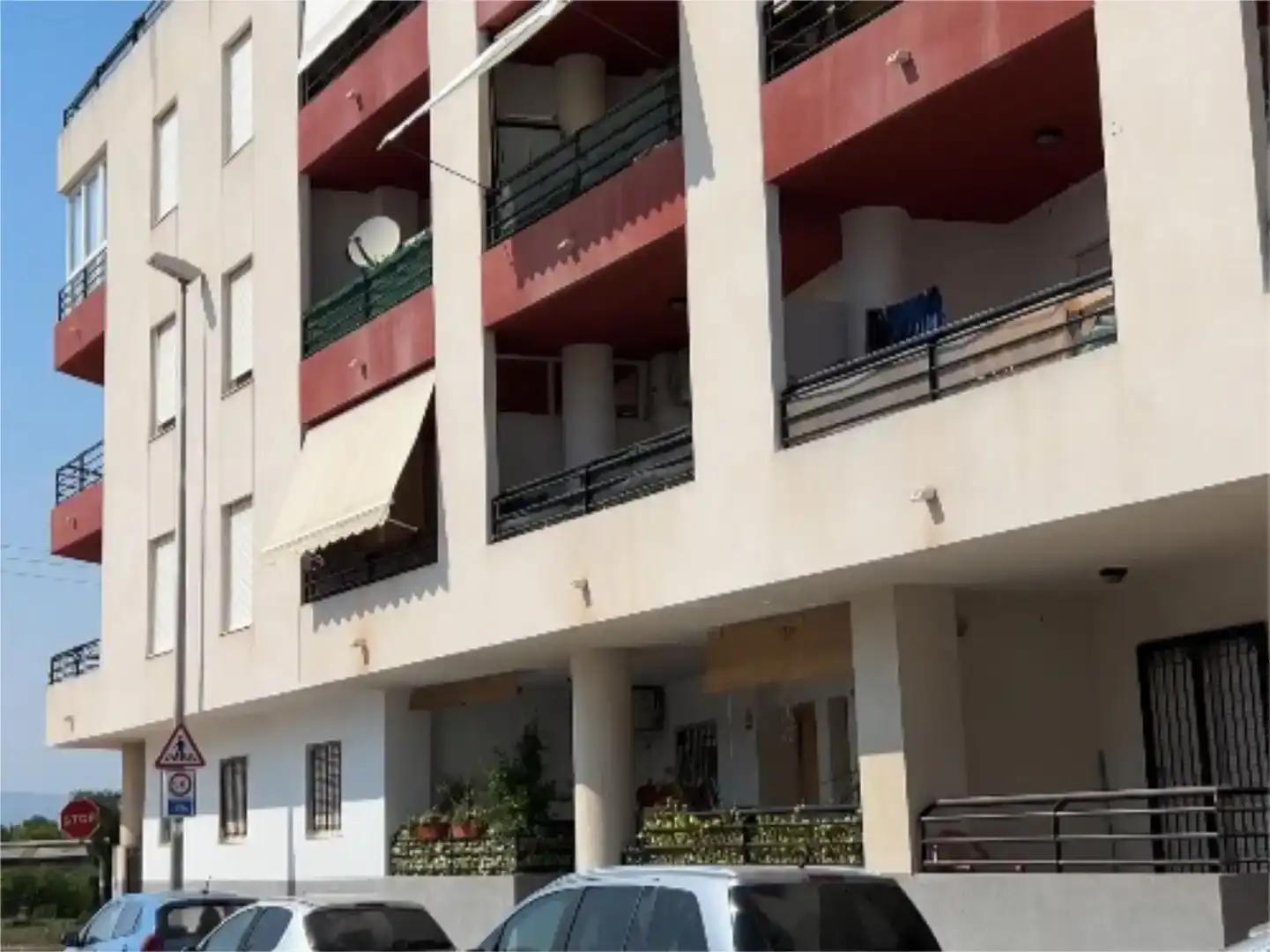 Vista exterior de Piso en venta en Almoradí con Aire acondicionado, Piscina y Amueblado