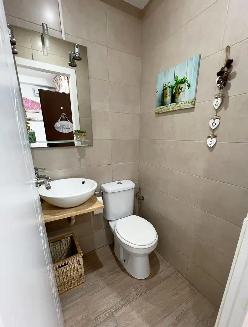 Badezimmer von Wohnung zum Verkauf in Barcelona mit Terrasse