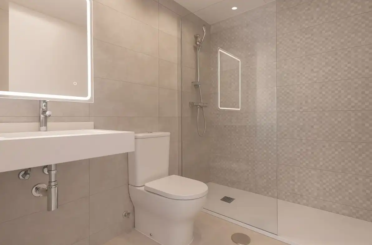 Baño de Planta baja en venta en Benahavís con Aire acondicionado, Calefacción y Jardín privado