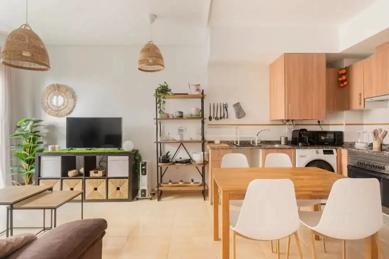 Kitchen of Flat for sale in El Campello  with Air Conditioner, Heating and Private garden