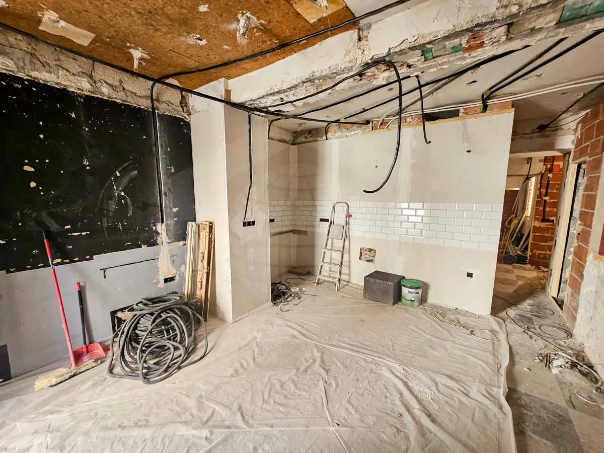 Cocina de Casa adosada en venta en Pizarra con Terraza y Trastero