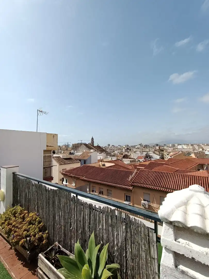 Vista exterior de Pis en venda en Málaga amb Aire condicionat i Moblat