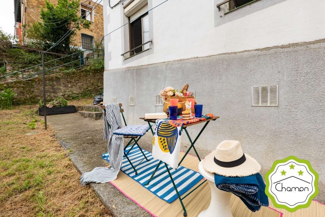 Terrace of Flat for sale in Bilbao   with Heating, Private garden and Storage room