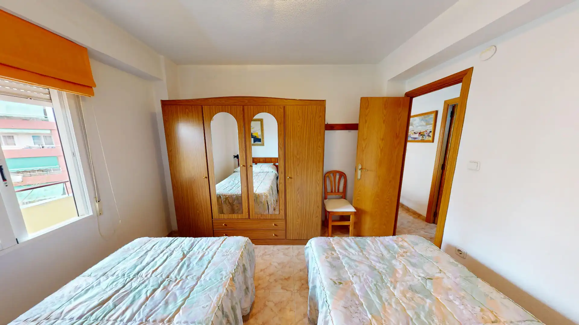 Bedroom of Flat for sale in Alicante / Alacant  with Air Conditioner, Furnished and Balcony