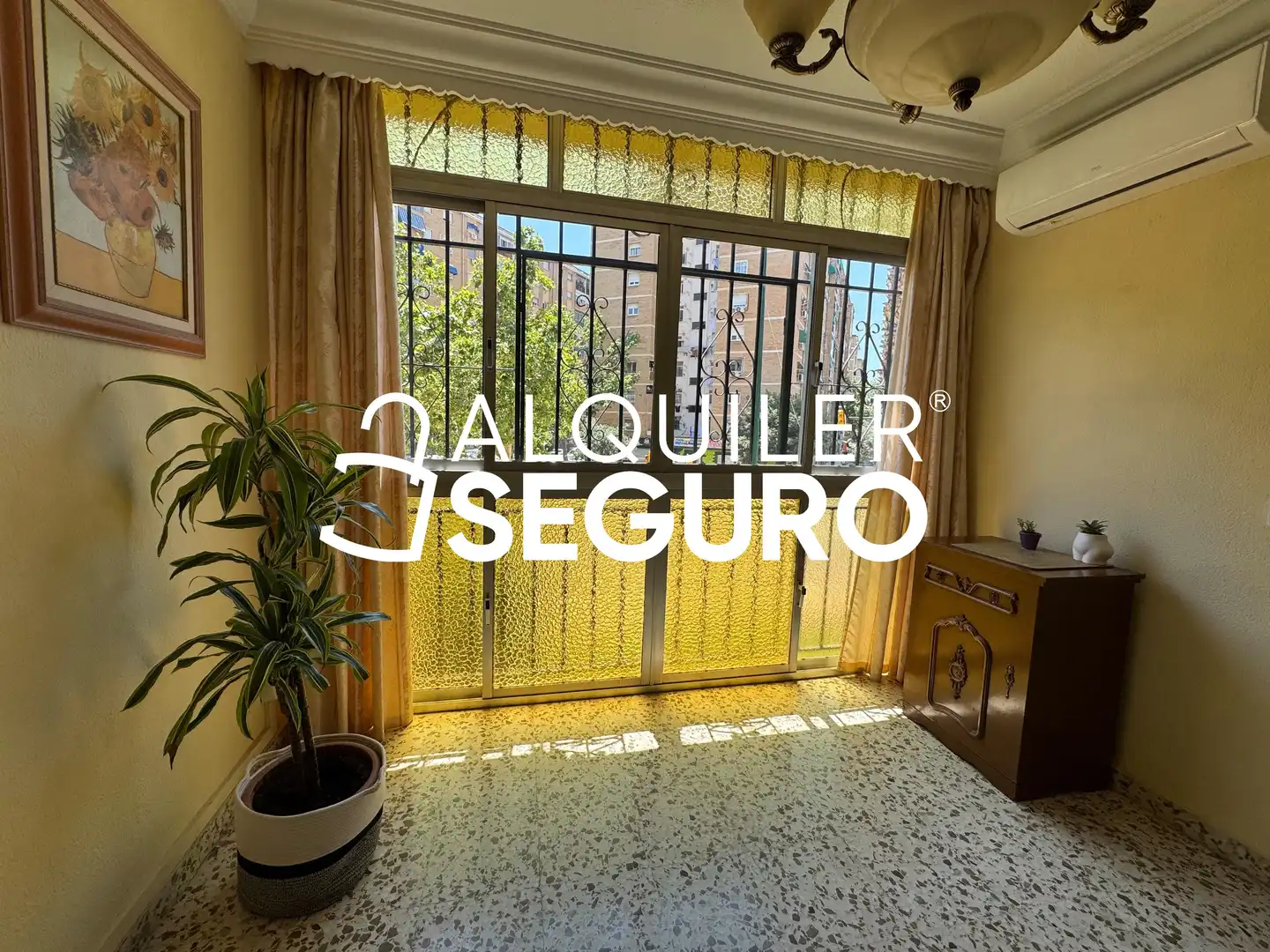 Bedroom of Flat for rent in Málaga  with Furnished