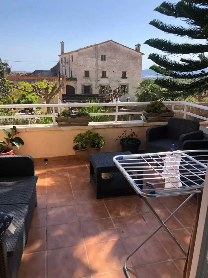 Terraza de Casa adosada en venta en Sant Jaume dels Domenys con Calefacción, Terraza y Trastero