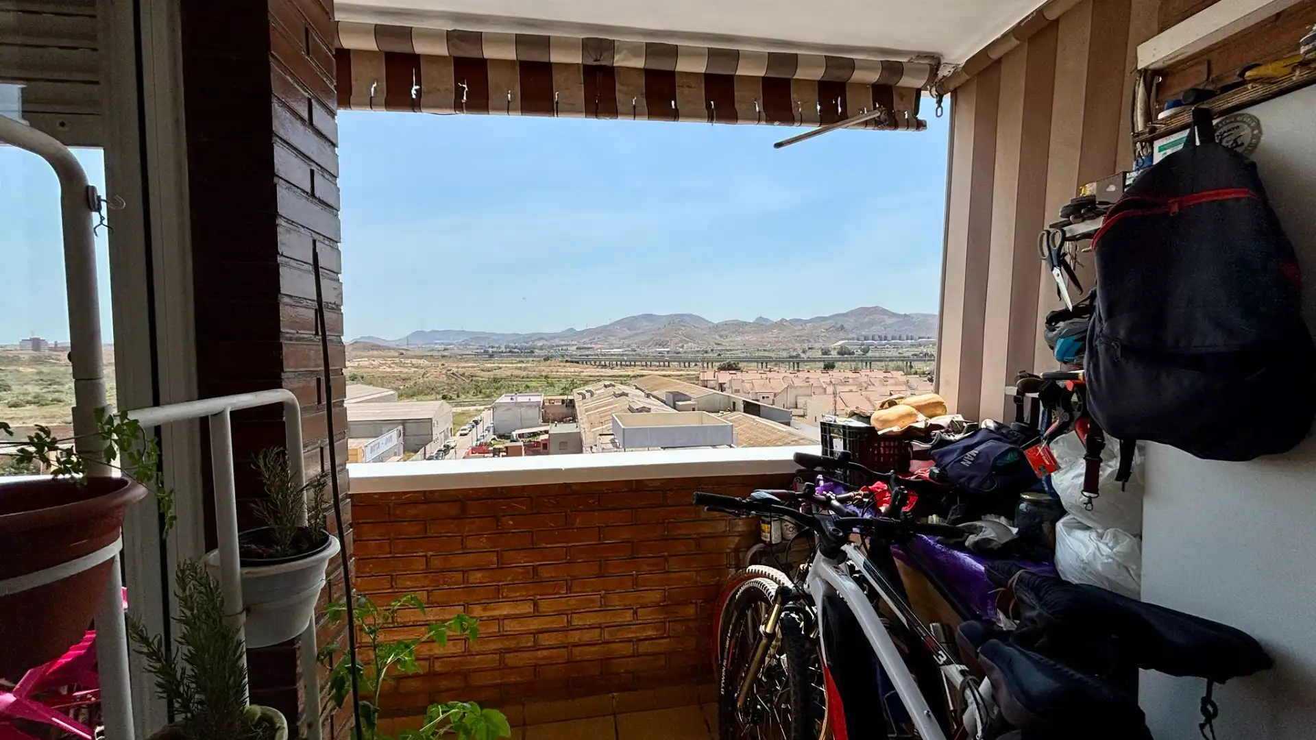 Terrasse von Wohnung zum Verkauf in Cartagena mit Klimaanlage, Terrasse und Möbliert