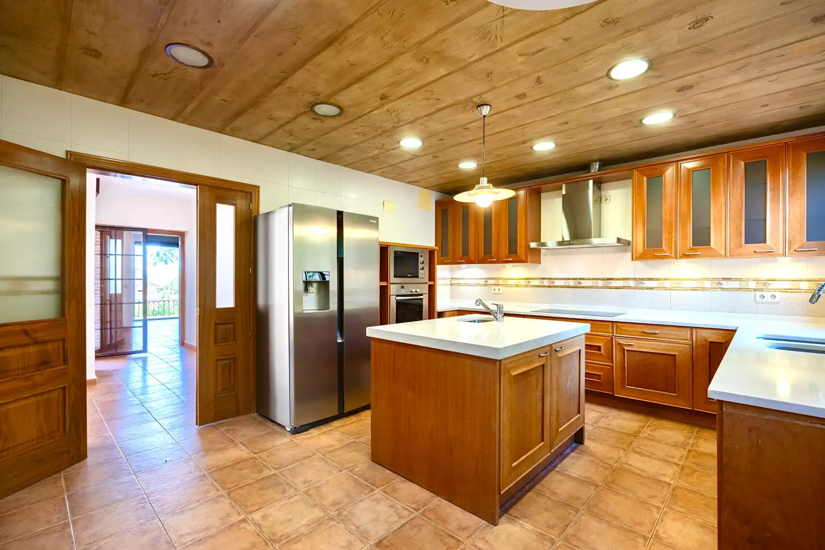 Cocina de Casa o chalet en venta en Toledo con Aire acondicionado, Calefacción y Jardín privado