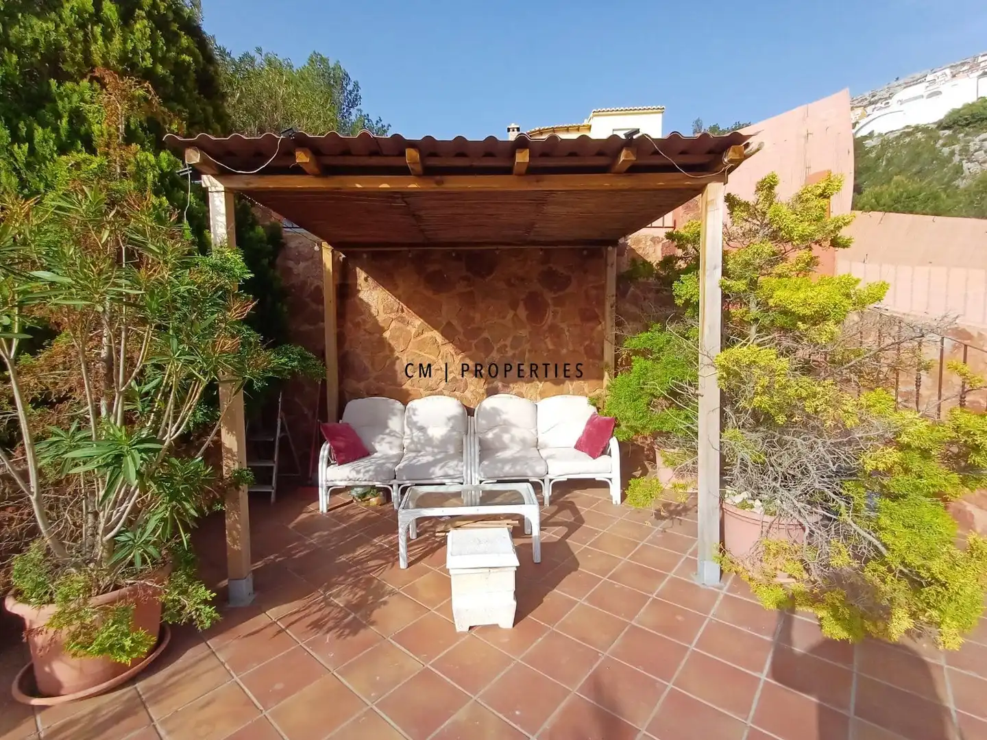 Terrasse von Wohnung zum Verkauf in Benitachell / El Poble Nou de Benitatxell mit Klimaanlage, Terrasse und Schwimmbad