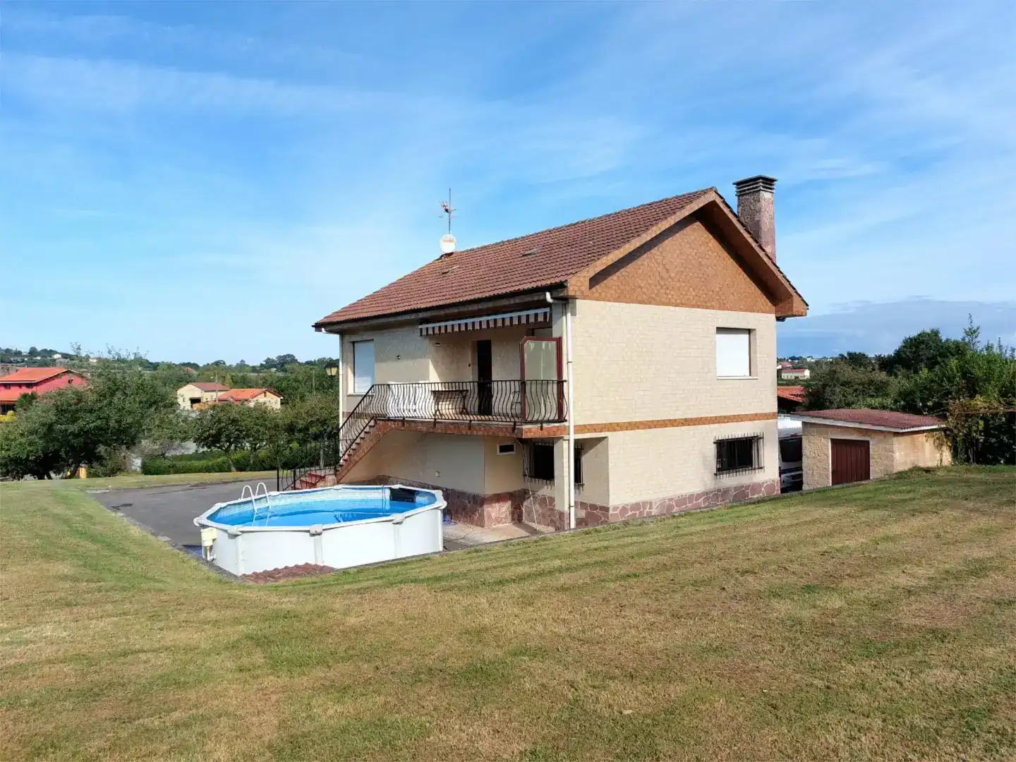 Piscina de Casa o chalet en venta en Gijón  con Piscina