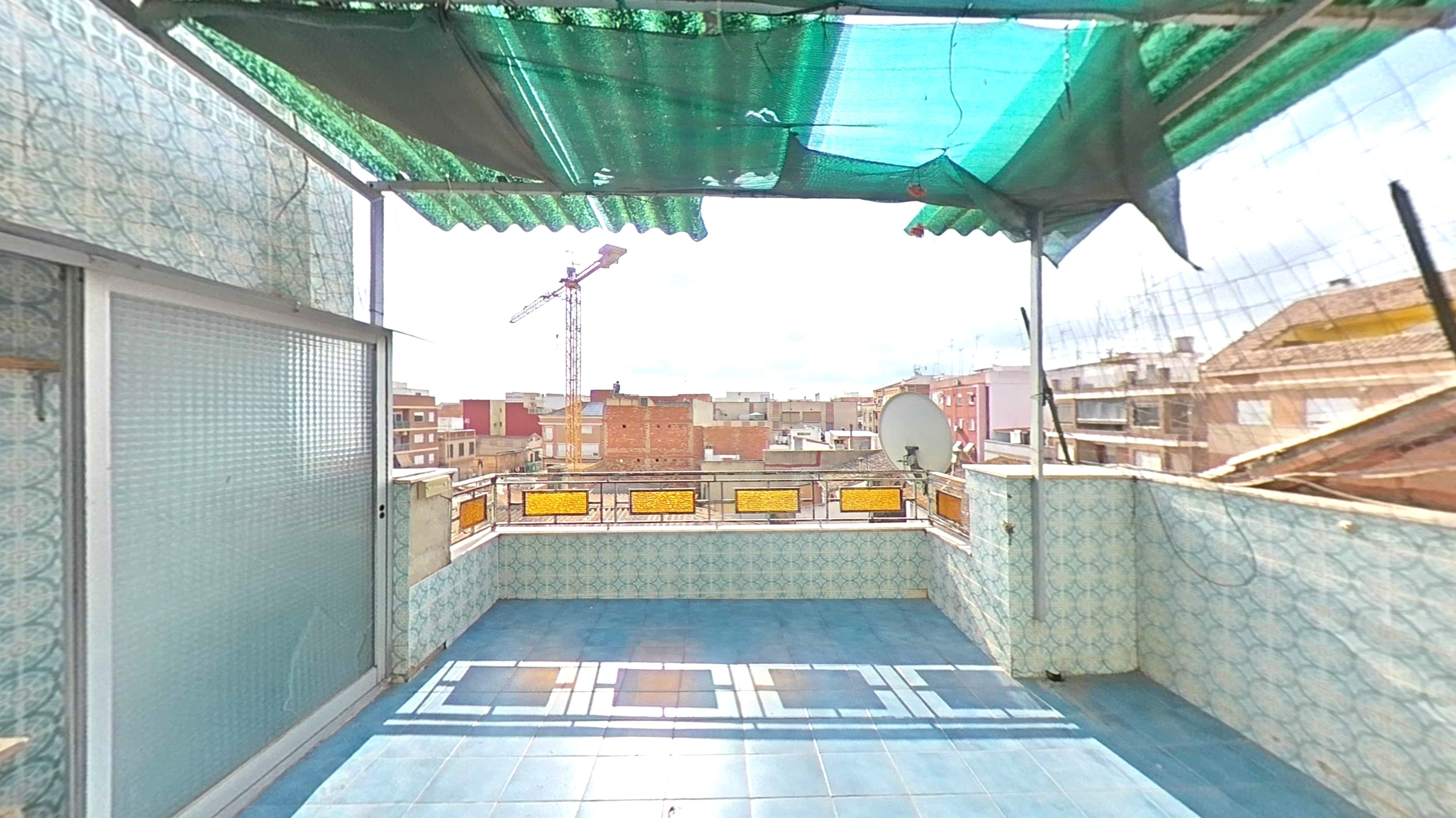 Terrace of Flat for sale in Benetússer  with Air Conditioner