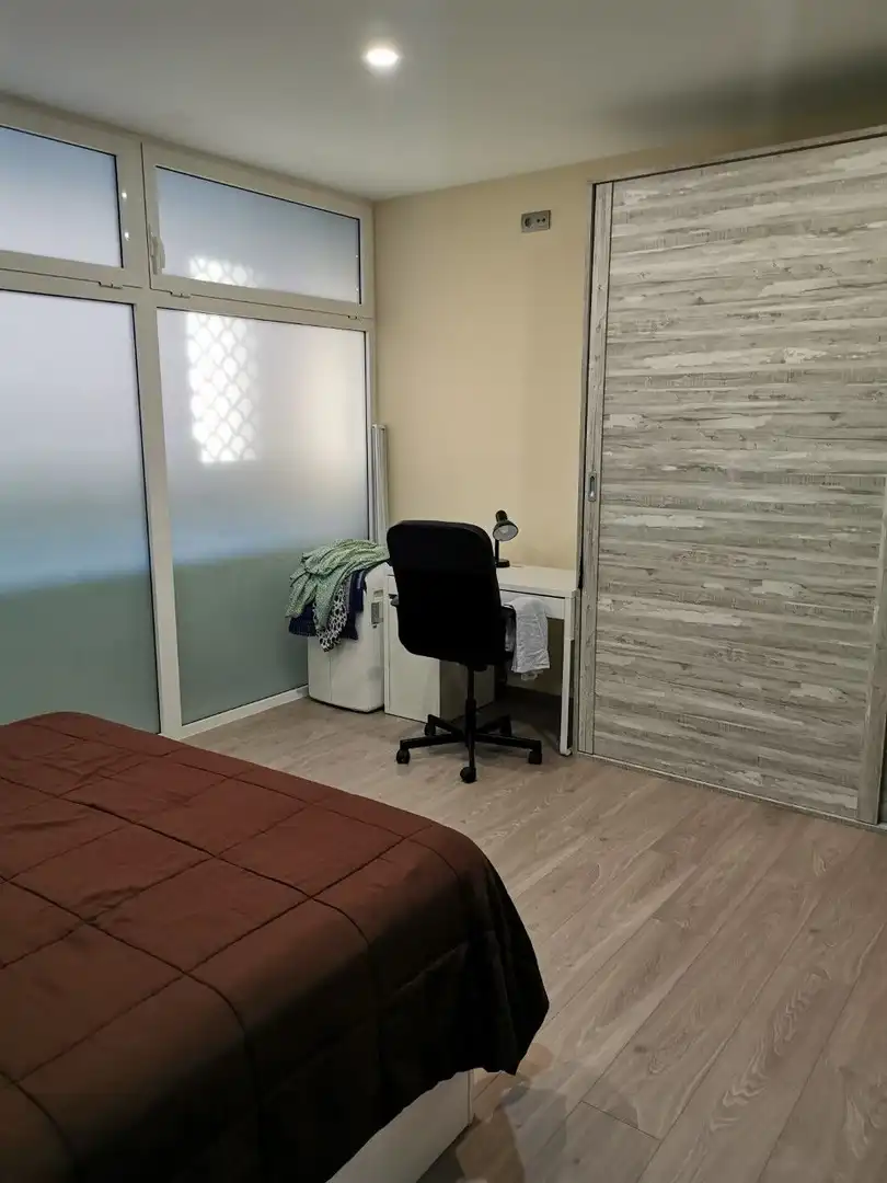 Schlafzimmer von Wohnung zum Verkauf in Mollet del Vallès mit Klimaanlage, Parkett und Abstellraum