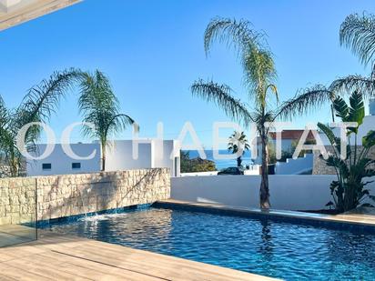 Swimming pool of House or chalet for sale in Moraira  with Air Conditioner, Heating and Private garden