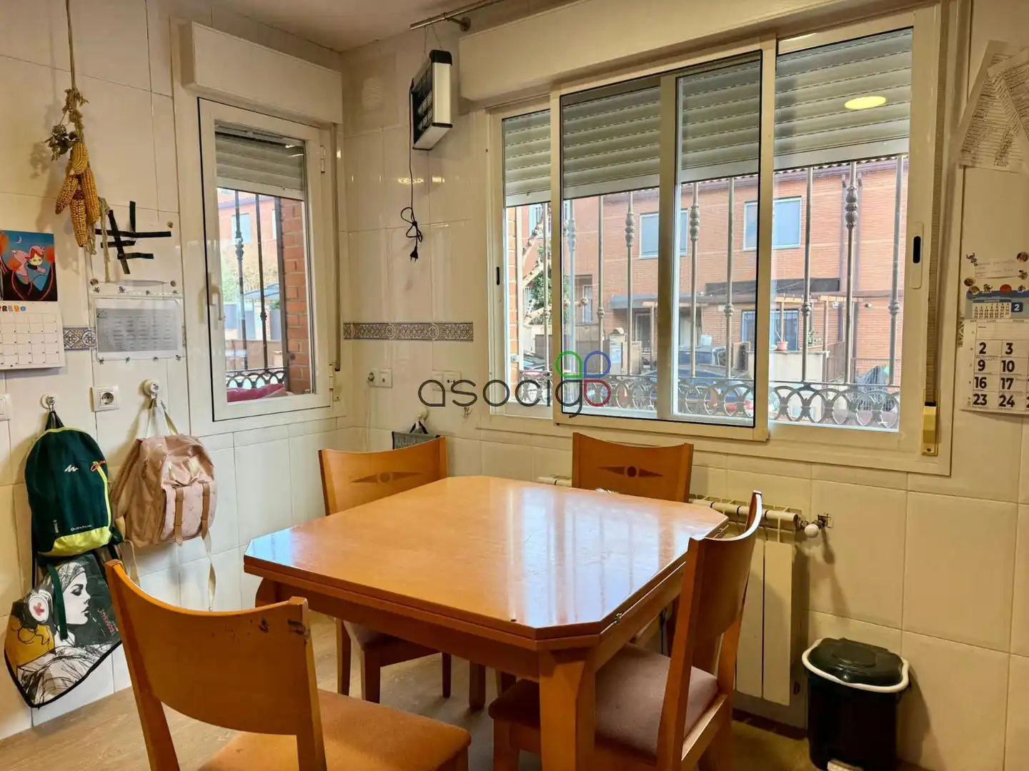 Cocina de Casa adosada en venta en Chiloeches con Calefacción y Jardín privado