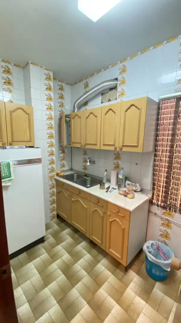 Küche von Wohnung zum Verkauf in Navaconcejo mit Terrasse, Möbliert und Waschmaschine