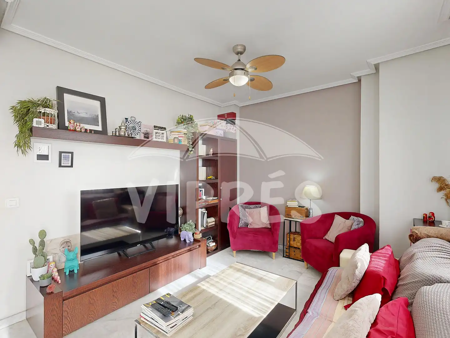 Sala de estar de Dúplex en venta en Mérida con Amueblado