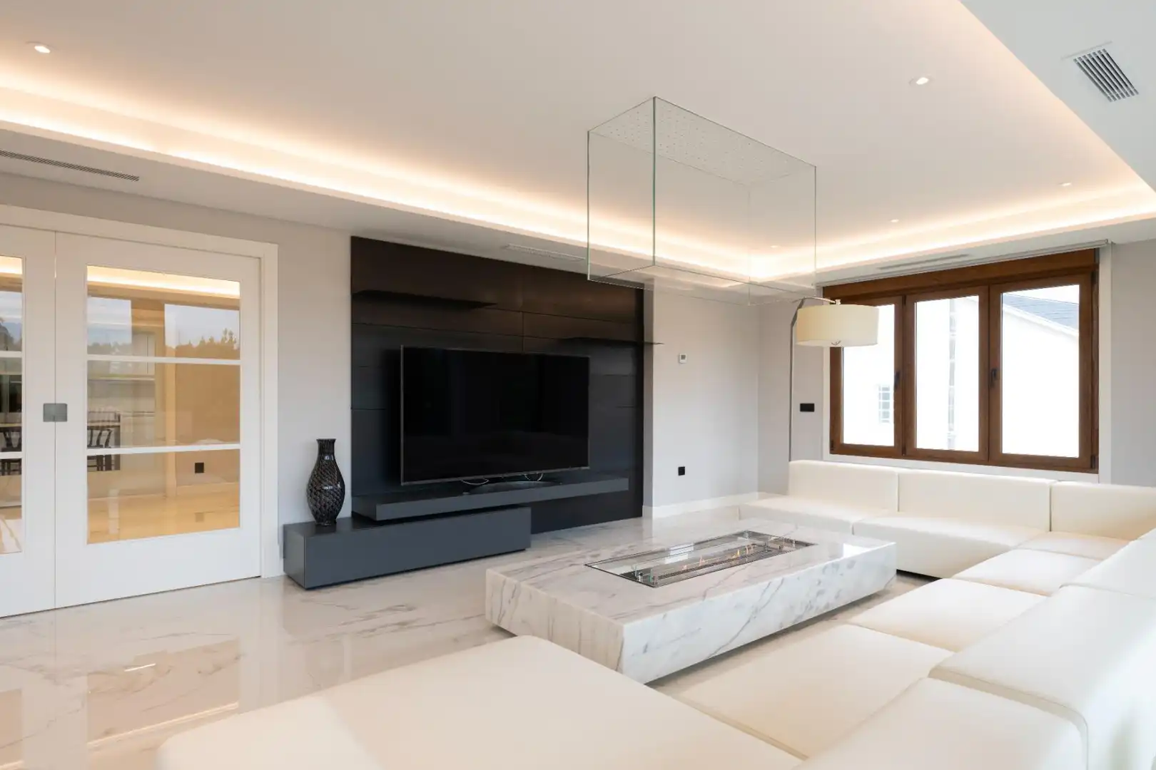 Sala de estar de Casa o chalet en venta en Vilagarcía de Arousa