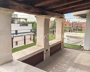 Terrace of Attic for sale in  Madrid Capital  with Air Conditioner, Heating and Private garden