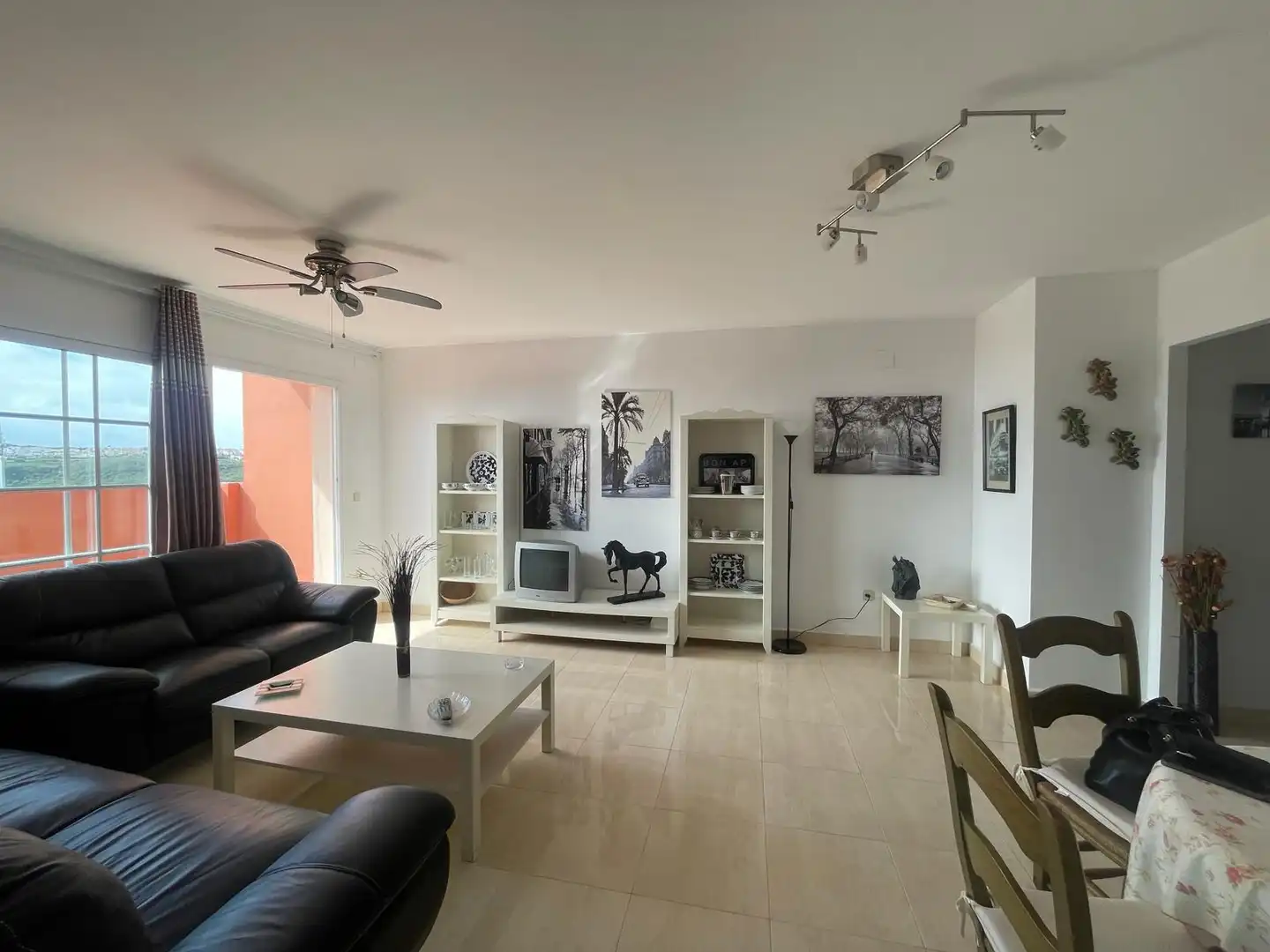 Living room of Apartments for rent in Manilva  with Air Conditioner, Heating and Terrace