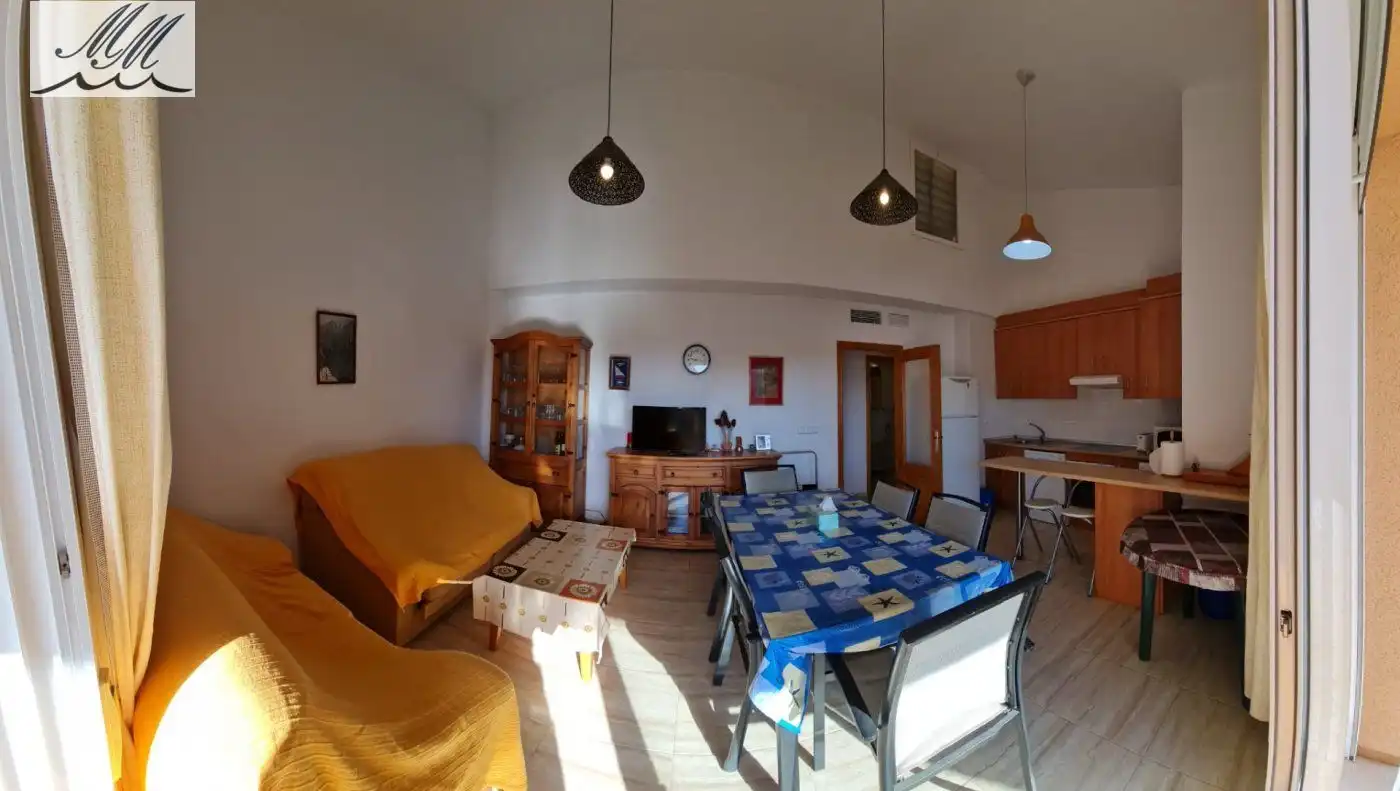 Dining room of Attic for sale in Cartagena  with Air Conditioner, Terrace and Furnished