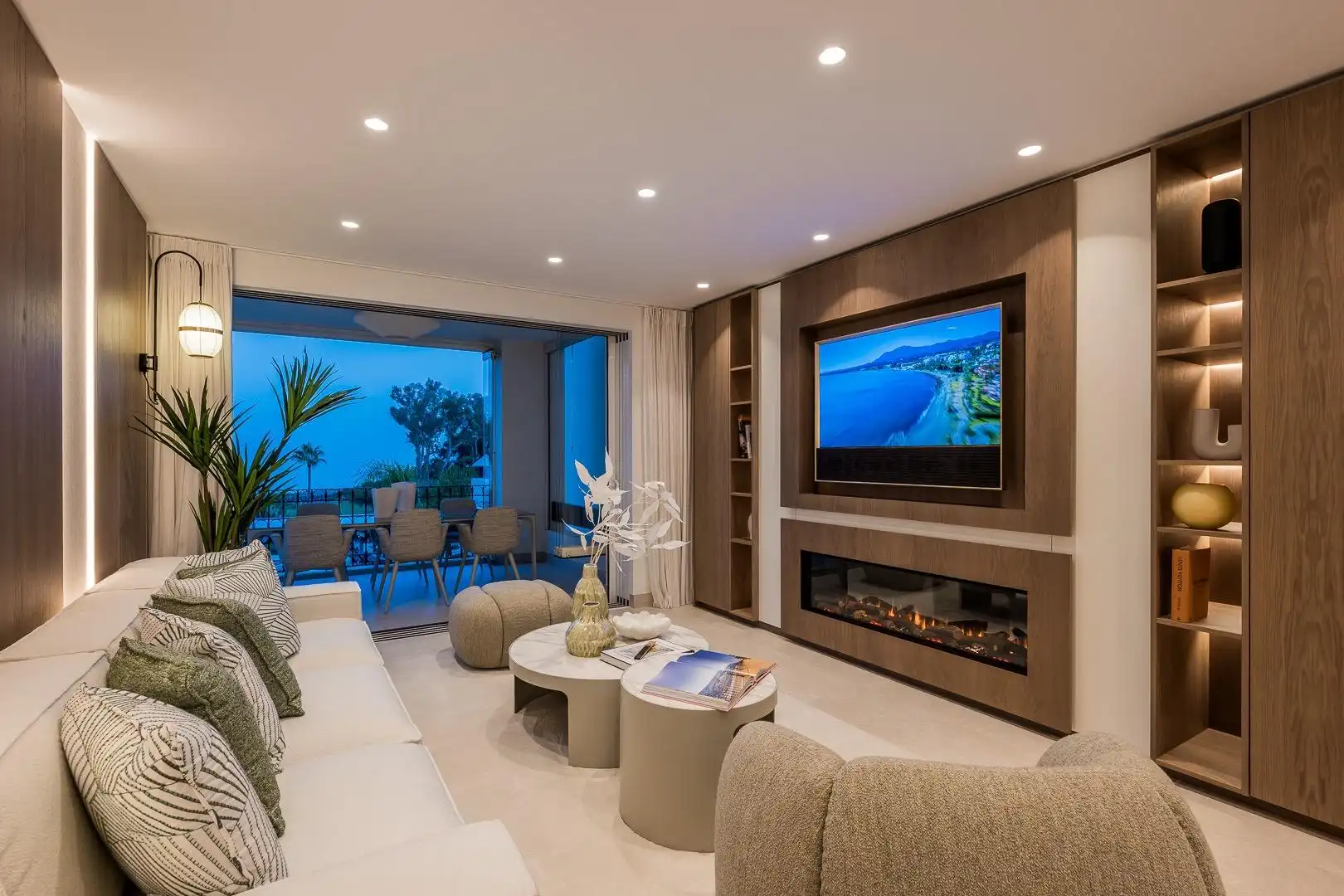 Living room of Apartments for sale in Estepona  with Air Conditioner, Terrace and Storage room