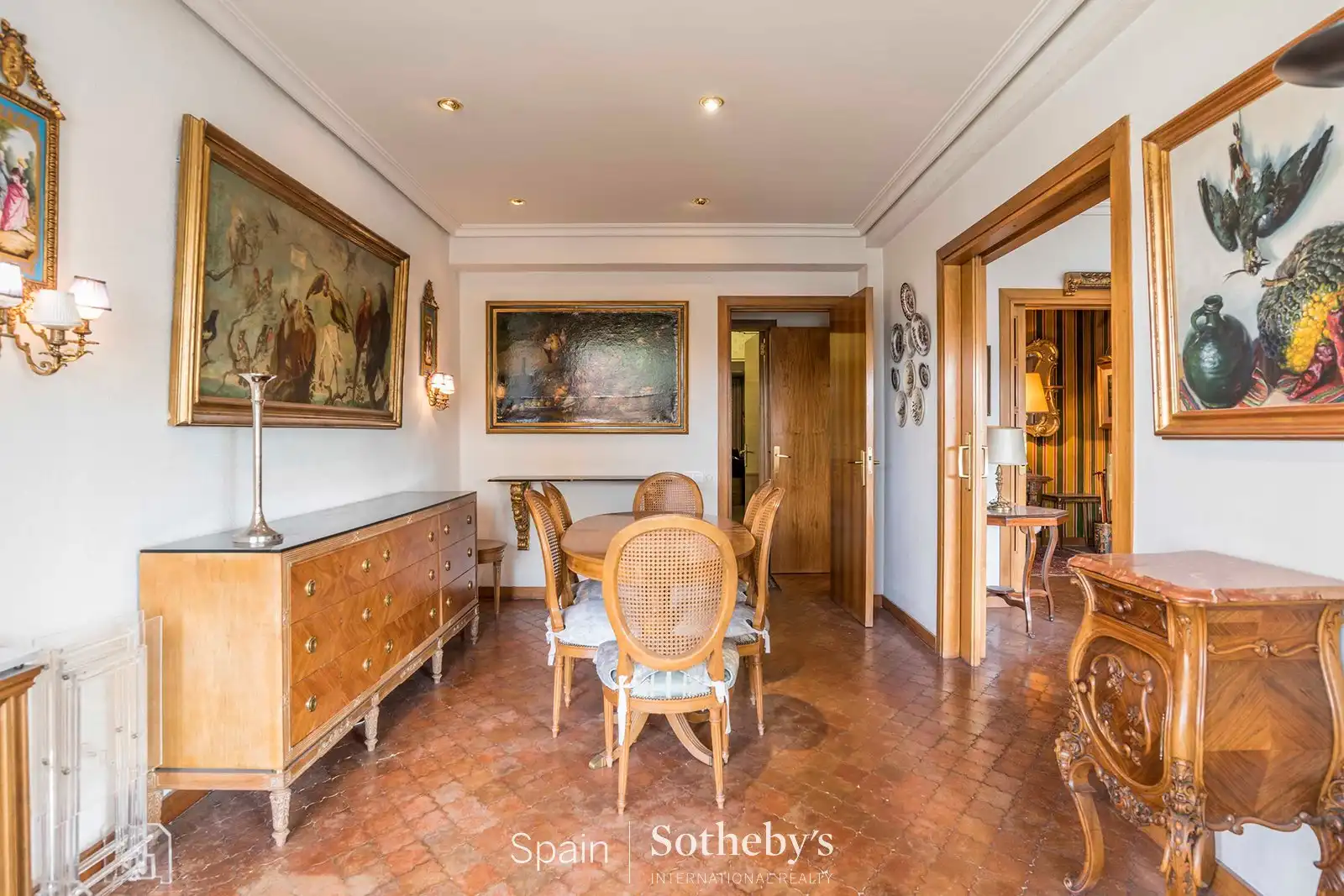 Comedor de Apartamento en venta en Madrid con Aire acondicionado, Calefacción y Jardín privado