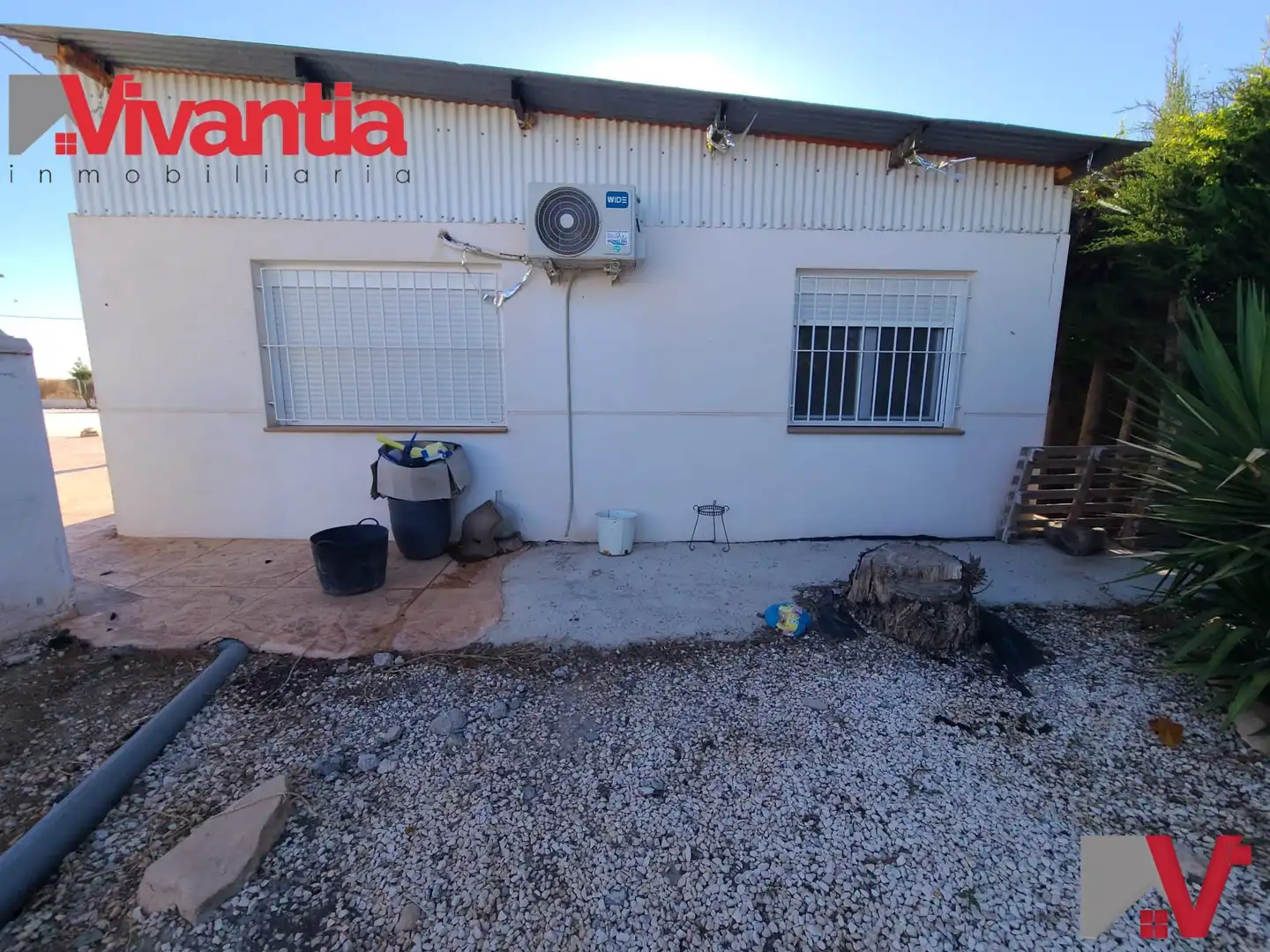 Vista exterior de Casa o chalet en venta en Puerto Lumbreras con Aire acondicionado, Jardín privado y Terraza