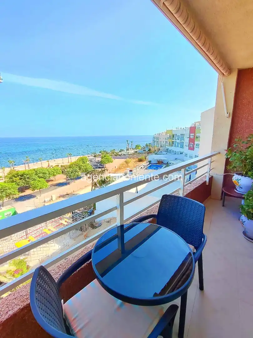 Wohnung zur Miete in Villajoyosa / La Vila Joiosa mit Klimaanlage, Heizung und Terrasse