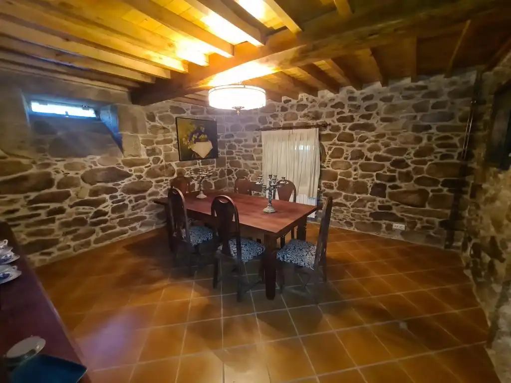 Comedor de Casa o chalet en venta en Dodro con Jardín privado, Parquet y Trastero