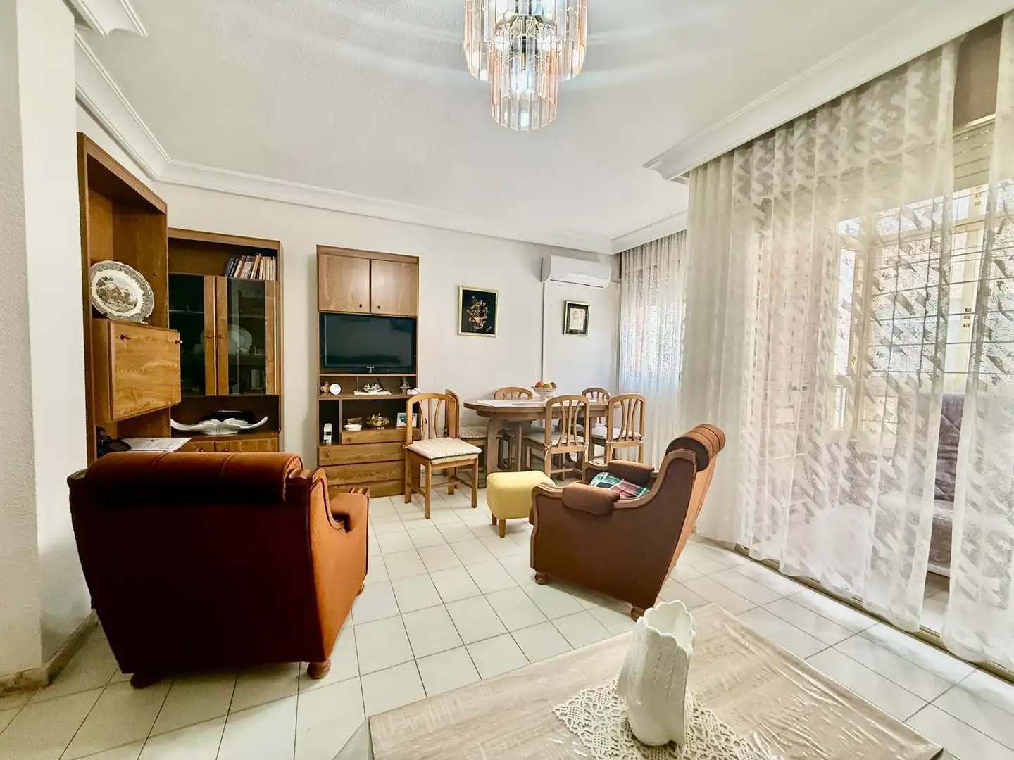 Sala de estar de Piso en venta en San Pedro del Pinatar con Aire acondicionado, Terraza y Trastero