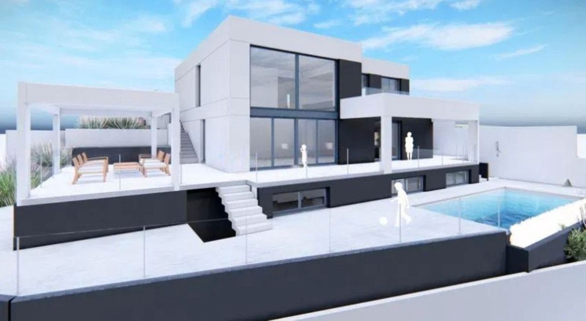 Vista exterior de Residencial en venda en Estepona