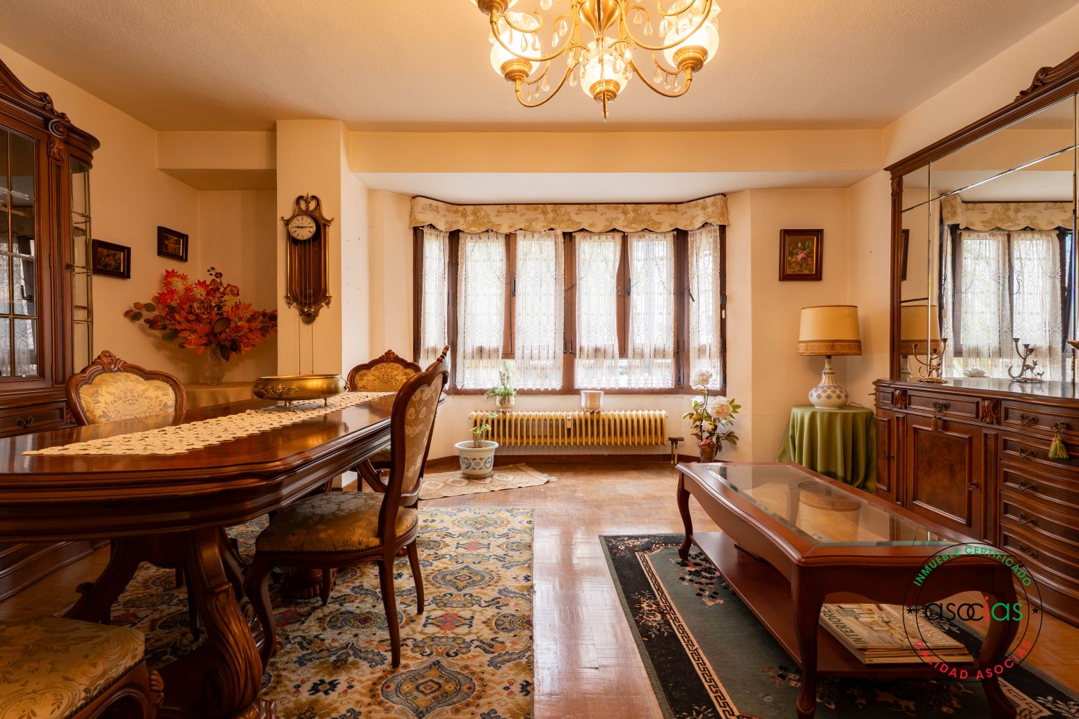 Sala de estar de Piso en venta en Gijón  con Calefacción y Parquet